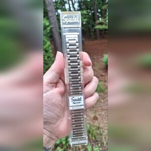New Vintage Men's Speidel Stainless Steel Twist-O-Flex Watch Band